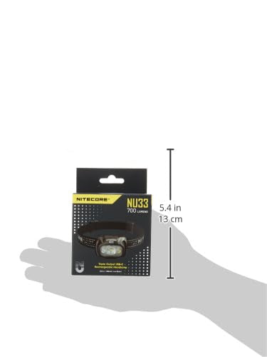 Nitecore NU33 700 Lumen USB C Rechargeable Head Lamp with Red Light - BeesActive Australia