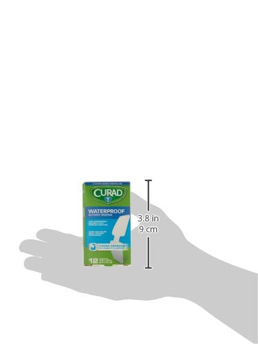 CURAD Butterfly Closure Waterproof Adhesive Bandages, 1.75 in x 0.38 in 12 Count (Pack of 1)