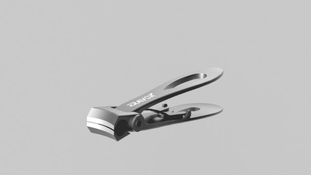 2025 Upgrade Nail Clippers Set – Ultra Wide Jaw (15mm) Toenail Clippers for Thick Nails, Premium 420 Stainless Steel, Long Handle, Anti-Splash Catcher, Safety Lock, Ideal for Seniors/Men/Women (Black) Small