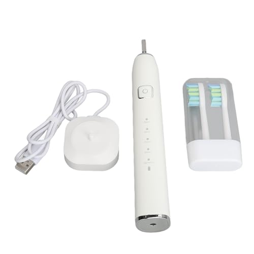 Pomya Electric Tooth Brush, Smart Toothbrush IPX7 Powerful Motor for School (White)