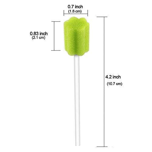 250PCS Disposable Oral Swabs,Sterile Dental Sponge for Mouth & Gum Cleaning 250 Pack