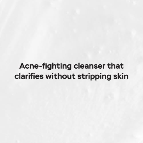 DRMTLGY Acne Cleanser - Oil-Free Salicylic Acid Cleanser & Face Wash for Acne Prone Skin