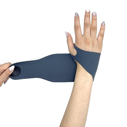 Wrist Brace for Carpal Tunnel – Thin Wrist Brace for Men and Women – Soft and Comfortable Wrist Compression Sleeve –Reusable Wrist Brace for Tendonitis (Grey-2 Pcs) Grey-2 Pcs