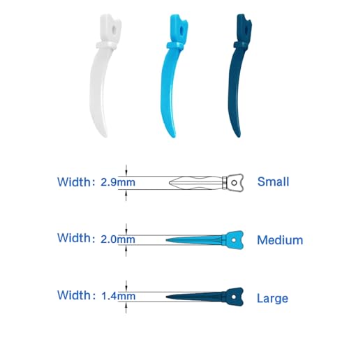 Dental Sectional Matrix System Set, W5 Dental Wedges Plastic, Dental Matrix Holder Clamp Tweezers Forceps. (72PCS Wedges) 72PCS Wedges