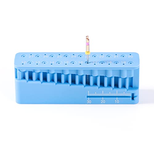 JMU Dental Endodontic Measuring Tools Holder Autoclaveable Endo Files Block Measuring Instrument Ruler