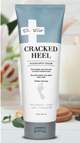 Dr. Foot Cracked Heel Repair Cream 8 Fl Oz - Moisturizing Lotion with Shea Butter & Lactic Acid, Softens Calluses & Dry Skin on Feet 8 Fl Oz (Pack of 1) Cracked Heel Foot Lotion - BeesActive Australia