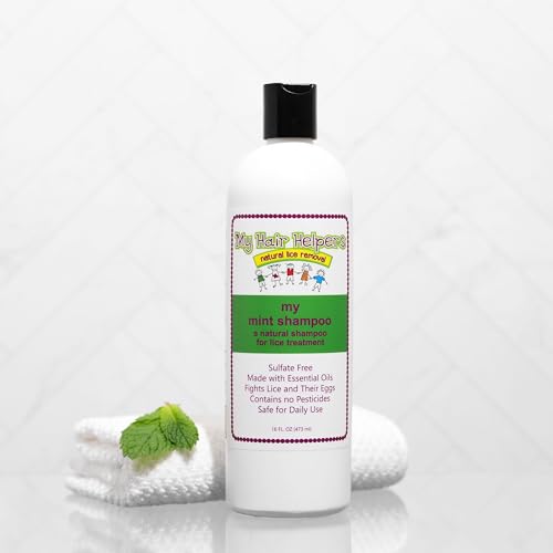 My Hair Helpers Lice Prevention Shampoo, Peppermint, 16 Ounces