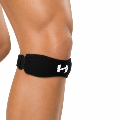 Wrist Brace and Patella Knee Strap Bundle, Wrist Support Wrap & Adjustable Patellar Tendon Knee Strap for Knee Pain Relief, Wrist Compression Support for Gym, Running, Basketball, Tennis,