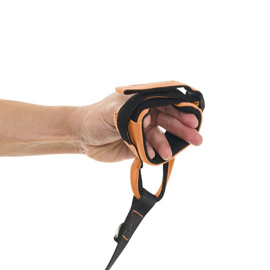 Gooby Wristband Surfer Leash with Traffic Handle - Atlanta Peach, 6 FT - Comfortable Handsfree Leash with Adjustable Dual Handle and Additional Hook - BeesActive Australia