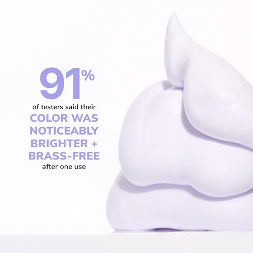COLOR WOW Color Control Foam – Purple Toning for Blonde Hair