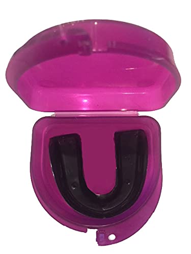 Purple Lacrosse Mouthguard Case Mouth Guard Retainer Case - Lacrosse Chick Purple - BeesActive Australia