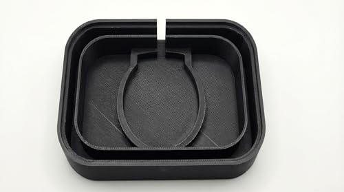3DMAKE4YOU Brush Stand, Compatible with Oral-B, 2 Slots, Cable Storage
