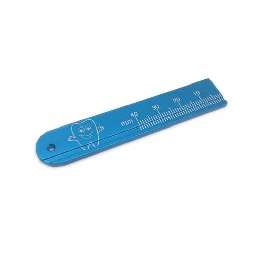 5pcs Dental Endo Rulers Span Measure Scale Endodontic Colorful