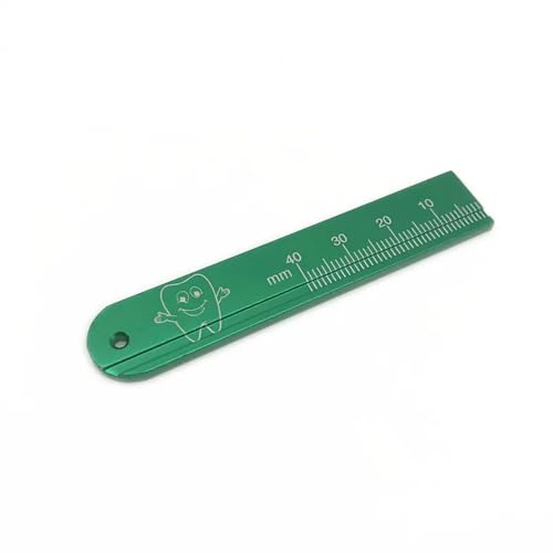 5pcs Dental Endo Rulers Span Measure Scale Endodontic Colorful