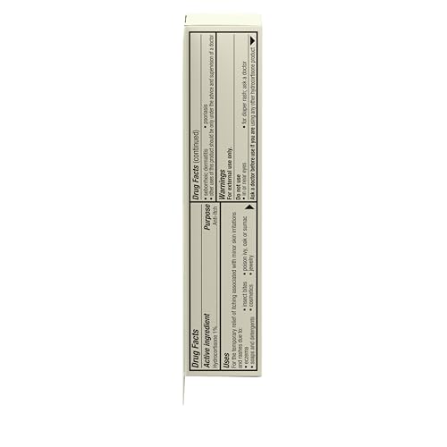 Aveeno Maximum Strength 1% Hydrocortisone Anti-Itch Cream, Triple Oat, Aloe & Vitamin E For Itch Relief From Eczema, Psoriasis, Insect Bites, Poison Ivy, Oak & Sumac & Detergents, 1 oz, 2 Pack