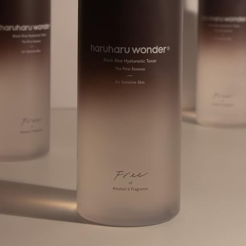 haruharu wonder Black Rice Hyaluronic Toner for Sensitive Skin, 10.1 fl.oz 10.1 fl. oz (Original)