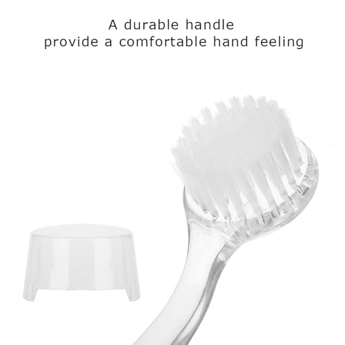 5 Pack Handle Grip Fingernail Brush, Soft Stiff Bristles Brush, Hand Cleaning Under Nails Toes Scrubber, Manicure, Pedicure Care Tools