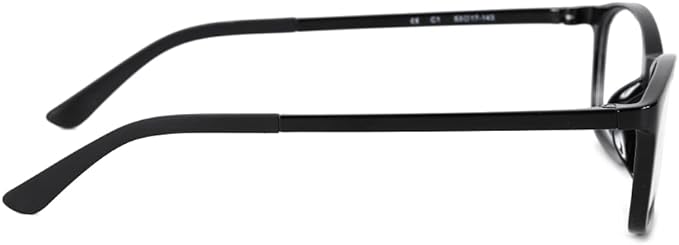 [MOOM] Comfortable and easy-to-use ultra-lightweight square glasses for men, relaxing glasses to wear at home, black color, with original soft case MM-200C1-NS-parent - BeesActive Australia