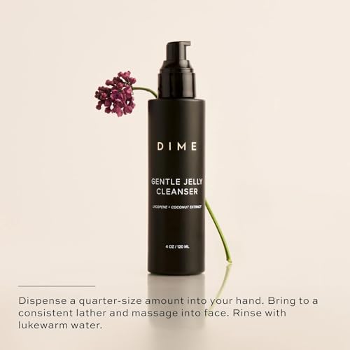 DIME Beauty Gentle Jelly Cleanser - Non-Foaming Gel Wash, 4 oz 4 Ounce (Pack of 1)