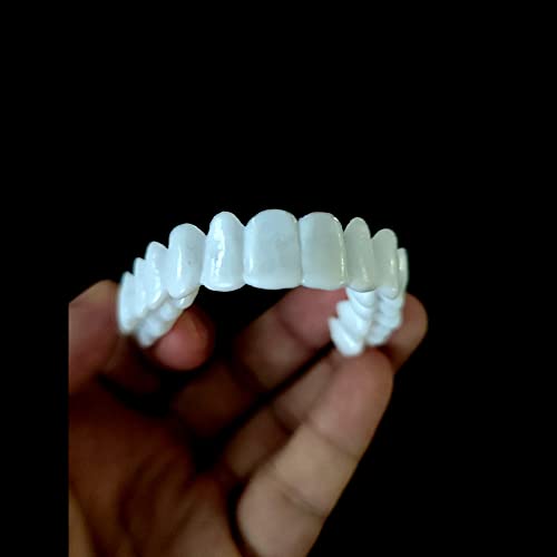 Big Size Silicone Gel Snap on Perfect Smile Cosmetic Teeth Tooth Cover Bleach Whitening Brace with Storage Box