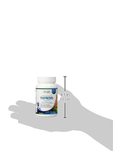 Daily Thyroid Boost Advanced Formula with Iodine Ashwagandha Vitamin B12 Zinc and Selenium for Energy Metabolism and Focus 60 Capsules