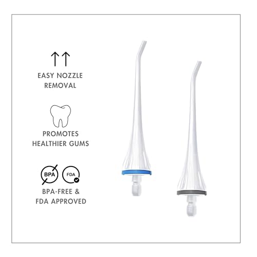 ToiletTree Products Replacement Tips for Poseidon & Professional Oral Irrigator, 8 Pack
