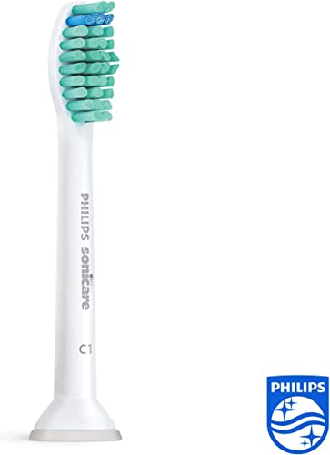 Philips Genuine Sonicare Pro Results Brush Heads, White, Pack of 4 - HX6014/07 4 Count (Pack of 1)