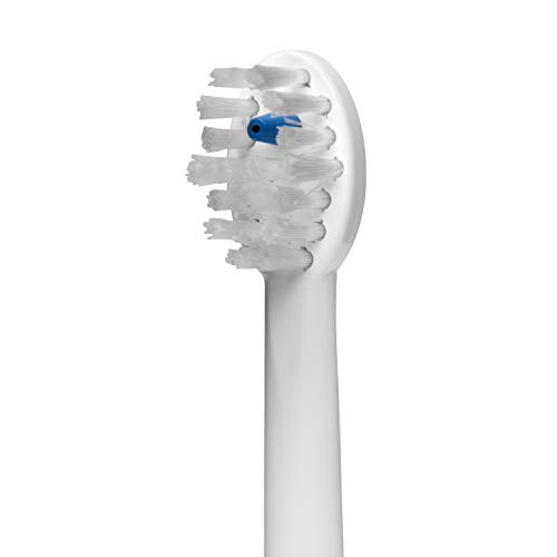 Waterpik Compact Replacement Brush Heads with Covers for Sonic-Fusion Flossing Toothbrush SFRB-2EW, 2 Count White & Whitening Water Flosser Refill Tablets (30 Count) - Only for The Whitening Flosser