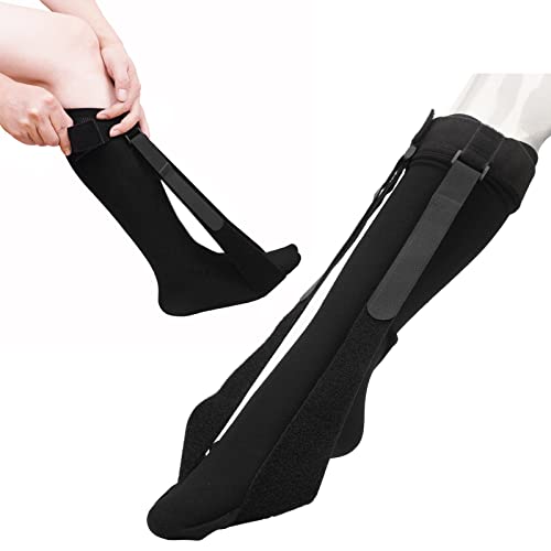 Dioche Plantar Fasciitis Night Splint Sock - Premium Compression Socks for Pain Relief | Dorsiflexion Support Design | Suitable for Achilles Tendonitis | Ideal for Daily Use | Nylon