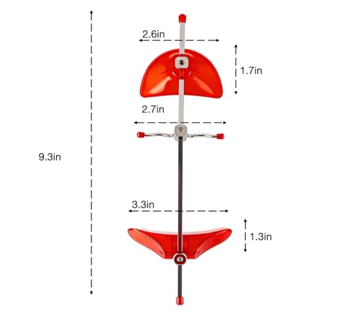 Sino Ortho Combination Adjustable Headgear Strap FDA Certificated (Red)