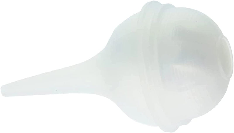 Innovo Hospital Grade Silicone Twister Bulb Baby Nasal Aspirator, Snot Sucker and Mucus Sucker, Non-Toxic Nasal Bulb, Cleanable and Reusable Ear Syringe Snowwhite