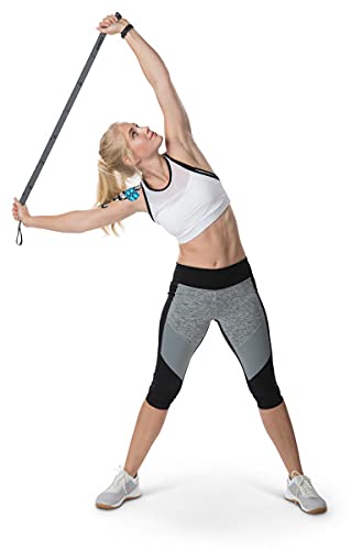RockTape RockBand Flex Ultra-durable Resistance Bands with Handles and Loops Grey - BeesActive Australia
