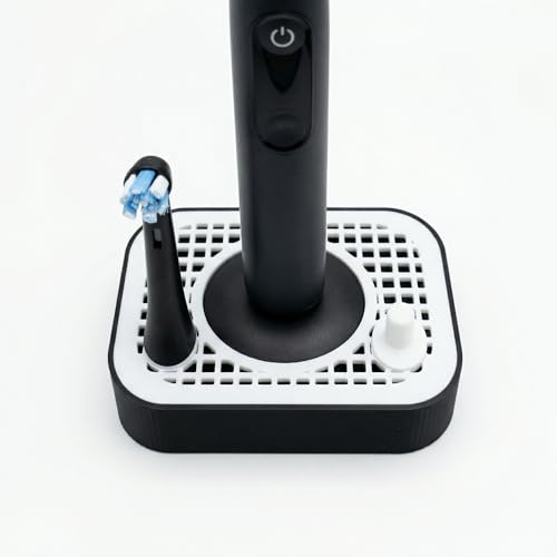 3DMAKE4YOU Toothbrush Stand, Compatible with Oral-B iO 7/8/9, 2 Slots