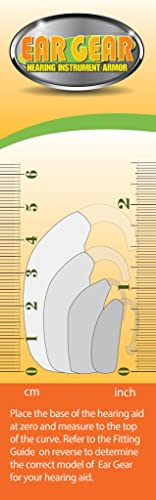 Ear Gear Original Cordless – Protect Hearing Aids or Hearing Amplifiers from Dirt, Sweat, Moisture, Wind – Fits Hearing Instruments 1.25” to 2” Beige