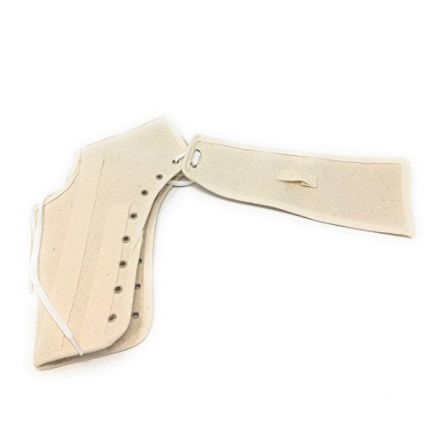 OTC Ankle Splint, Canvas Lace-Up, Rigid Metal Stays Medium