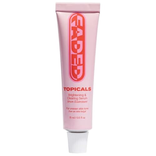 Topicals, Faded Brightening Serum, Reduces Discoloration, 0.5 Fl Oz 0.5 Fl Oz (Pack of 1)