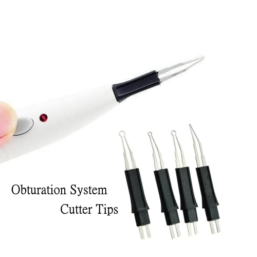 5 X 4pcs/Pack Heated Gutta Cutter Tips for Gutta Percha Point Heating Cutter Tooth Gum