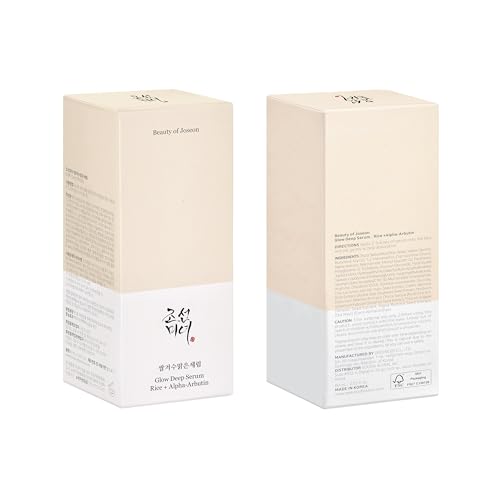 Beauty of Joseon Glow Deep Serum Rice Alpha-Arbutin Niacinamide Moisturizing Uneven Skin Tone Daily Korean Skin Care, 60ml, 2 Fl.Oz 2 Fl Oz (Pack of 1)