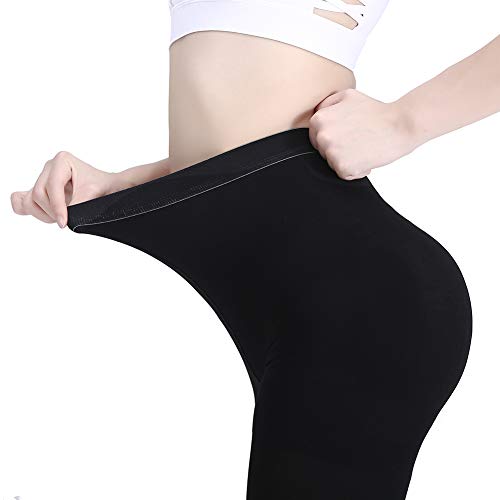 AMZAM 15-20 mmHg Medical Compression Pantyhose for Women & Men 15-20mmhg Footless Black 3X-Large