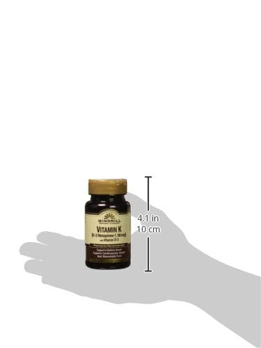 Vitamin K2 (MK7) with Vitamin D3 60 Tablets