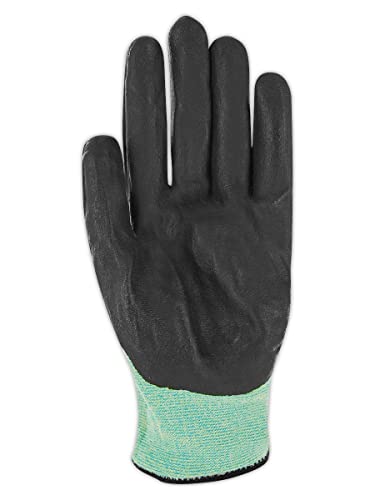 MAGID D-ROC ANSI A5 Heat-Resistant Foam Nitrile Coated Work Gloves, 1 Pairs, Size 6/XS (GPD844) 1 Pair