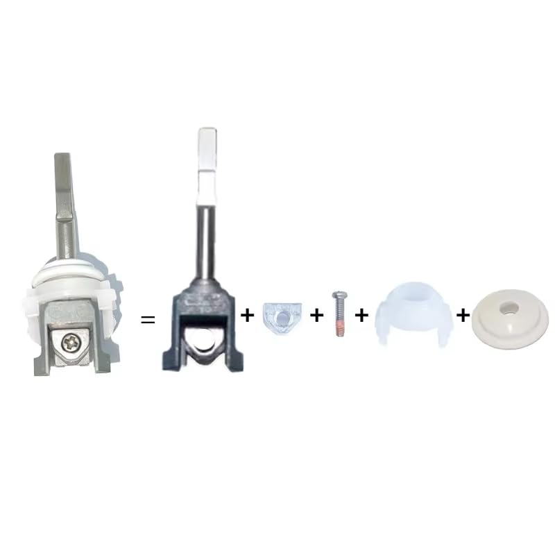 OYSTERBOY Replacement Electric Toothbrush Link Rod Heads with Rubber Seal Parts Compatible with Philips Sonicare HX62 HX63 HX65 HX66 HX67 HX89 HX91 HX93 Series (3pcs, New Version) 3pcs