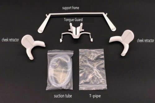 Dental Oral Dry Field System Nola Retractor,Orthodontic Teeth Whitening Cheek Retractor,Autoclavable Dental Mouth Opener,Disposable Dental Lip Cheek Retractor for Mouthguard L