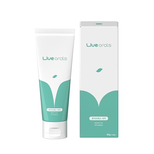 Live Orals Pure Dia Teeth Whitening Gel Kit and Live Orals PureBreath Toothpaste 80g Dentist Formulated for Sensitive Teeth