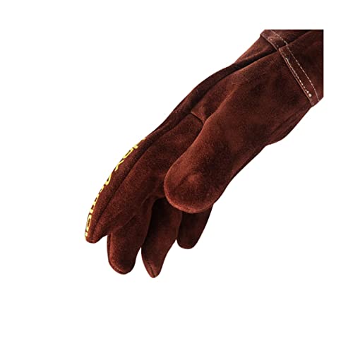 HexArmor High-Heat Resistance HeatArmor Gloves| Impact Protection | A9 Level Cut-Resistant | Welding Work Glove Medium Heatarmor 5051 | Stick Welding