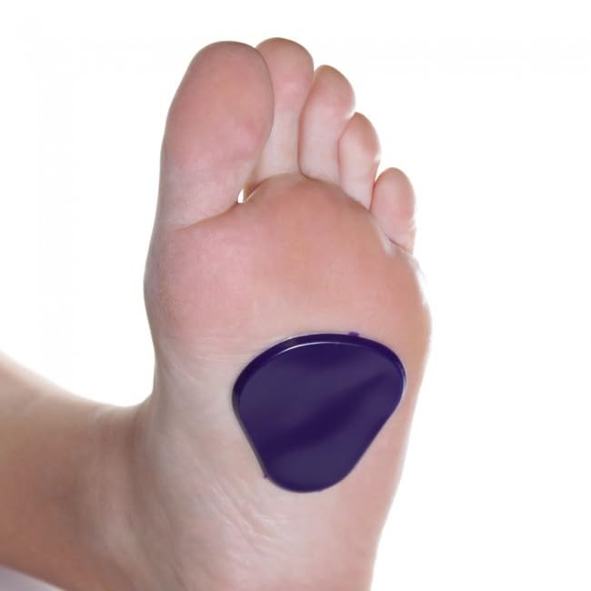 Ball of Foot/Callus Gel Cushions, 1/8" Thick, 4 Metatarsal Pads per Order
