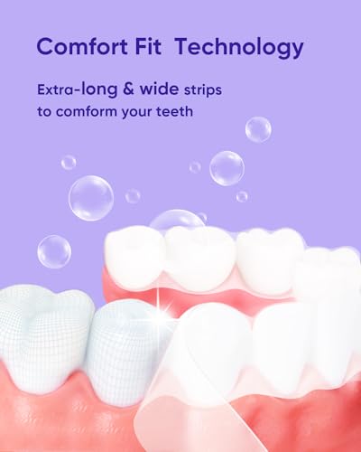 MySmile 28LED Light with10Pcs Teeth Whitening Strips and 5LED Light with 3Pcs Teeth Whitening Gel - 10-Min Fast Remove Coffee Wine Tobacco 20 Years of Stains Whitening Tooth