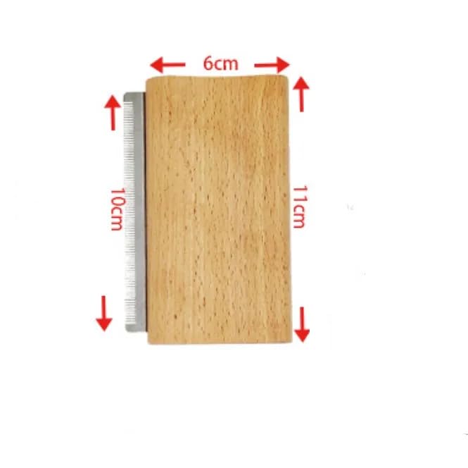 Horse curry comb I The ideal helper when changing the coat of your horse I The best curry comb for horses during coat change I Brush especially for removing underfur and loose hair I (11cmx6cm) - BeesActive Australia