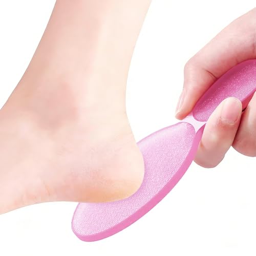 Foot File, Foot Scrubber Callus Remover, Foot Care Pedicure Tool, Foot File with Nano-Level Grinding Points, Portable Foot Scrubber for Dead Skin Removal, Cracking, Wet and Dry Feet