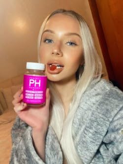 Curvy Body Bears CBB Perfect PH Probiotic Gummies for Women with Vitamin C | Daily Feminine Wellness Supplement | Pineapple Flavor | 60 Gummies